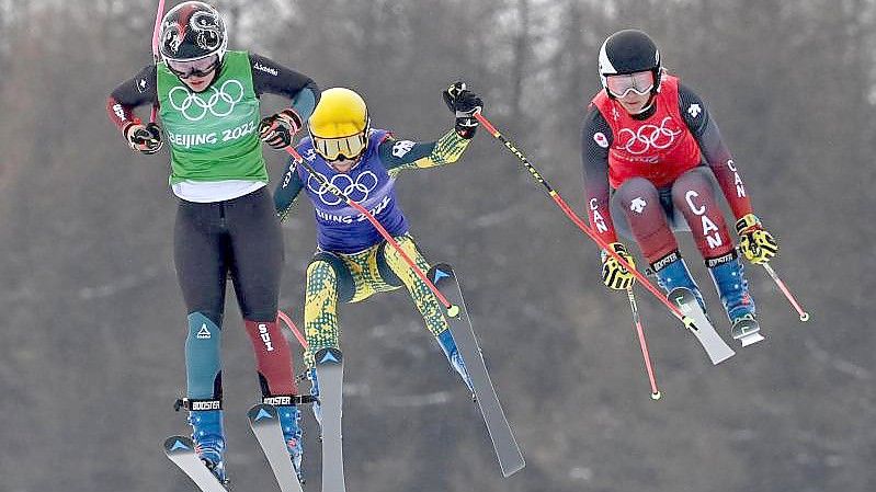 Das Skicross-Rennen im russischen Sunny Valley wurde abgesagt. Foto: Angelika Warmuth/dpa