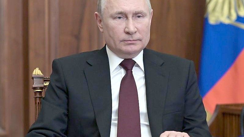 Russlands Präsident Wladimir Putin hatte am Sonntag die Nuklearstreitkräfte seines Landes aktiviert. Foto: Alexei Nikolsky/Pool Sputnik Kremlin/AP/dpa