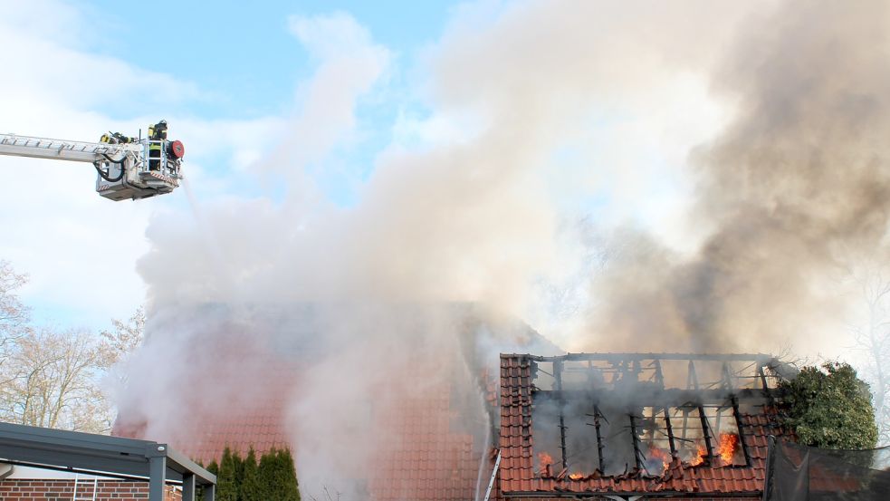 Die Feuerwehr ist am Sonntag nach Weener ausgerückt. Foto: Feuerwehr