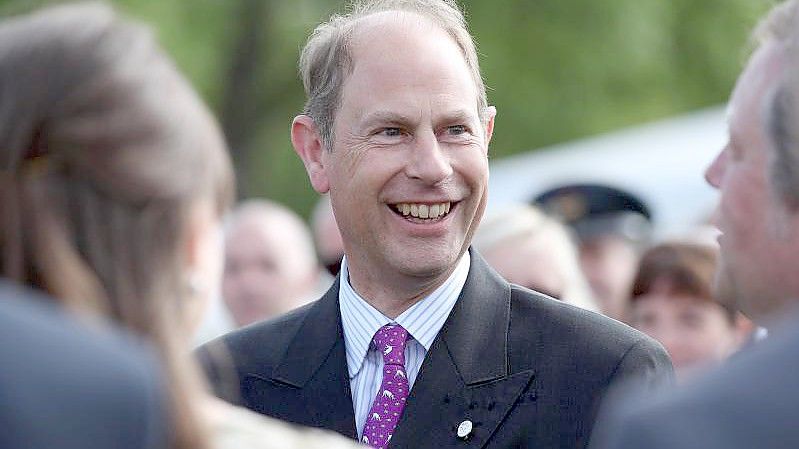 Prinz Edward, Graf von Wessex, wird 58. Foto: Yui Mok/PA Wire/dpa