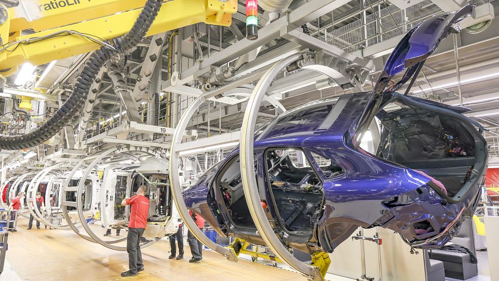 Deutschlands Autoindustrie ist stark von osteuropäischen Lieferpartnern abhängig. Foto: dpa/Woitas