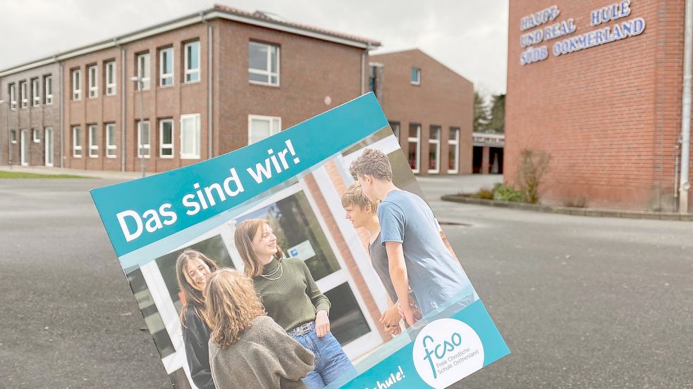 Die FCSO könnte in das Gebäude der Haupt- und Realschule in Moordorf ziehen. Foto: Holger Janssen