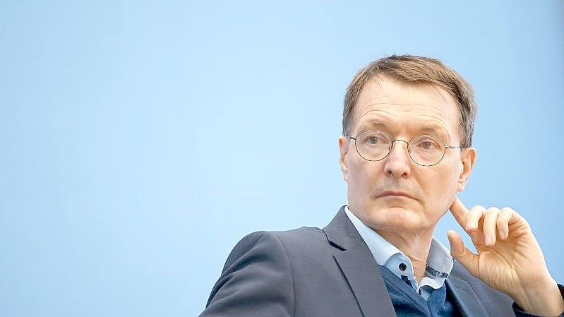Bundesgesundheitsminister Karl Lauterbach (SPD). Foto: Carsten Koall/dpa