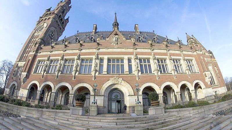 Der Internationale Gerichtshof (IGH) in Den Haag. Foto: Peter Dejong/AP/dpa