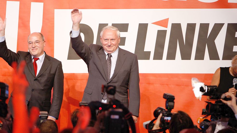 Gregor Gysi und Oskar Lafontaine Foto: Jens Büttner