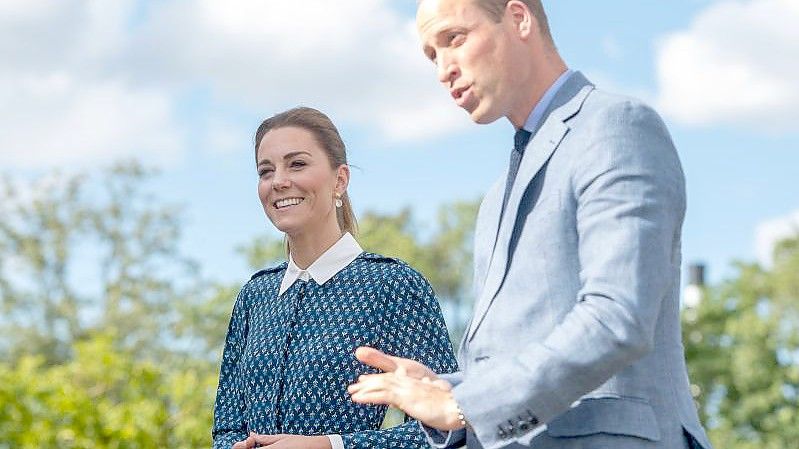 Waren auf einer Kakaofarm in Belize nicht erwünscht: Prinz William und seine Frau Kate. Foto: Joe Giddens/PA Wire/dpa