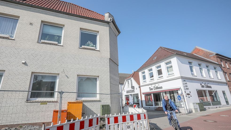 Am Eingang der Osterstraße sollen Kunstschule und Mach-Mit-Museum ein neues Domizil finden. Foto: Romuald Banik