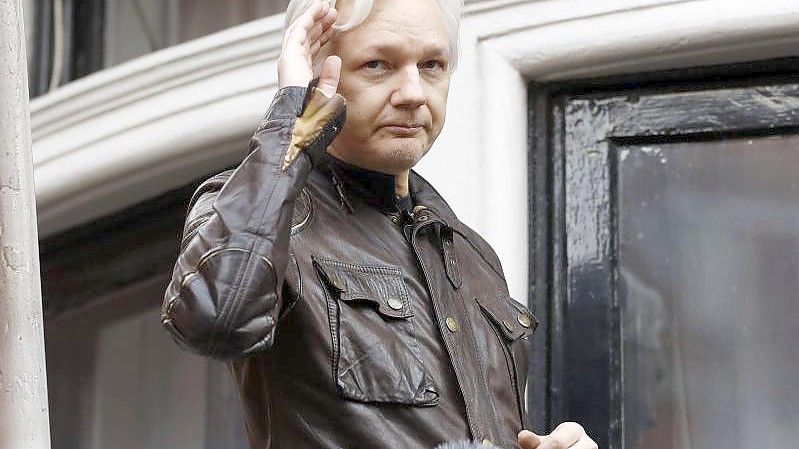 Julian Assange drohen in den USA bei einer Verurteilung bis zu 175 Jahre Haft. Foto: Frank Augstein/AP/dpa