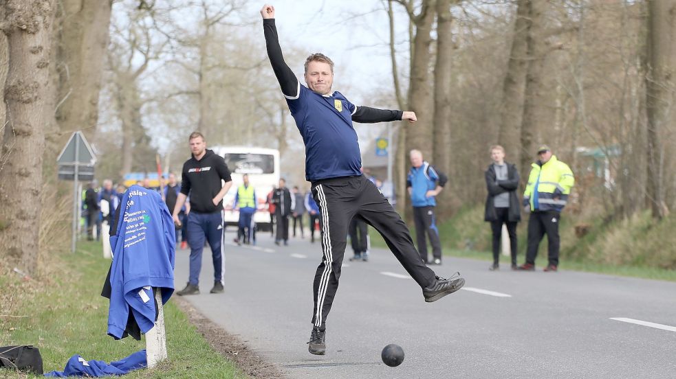 Die Rahester (im Bild Daniel Flessner) verkauften sich gut. Sie verpassten einen Podestplatz nur knapp. Foto: Wilfried Gronewold