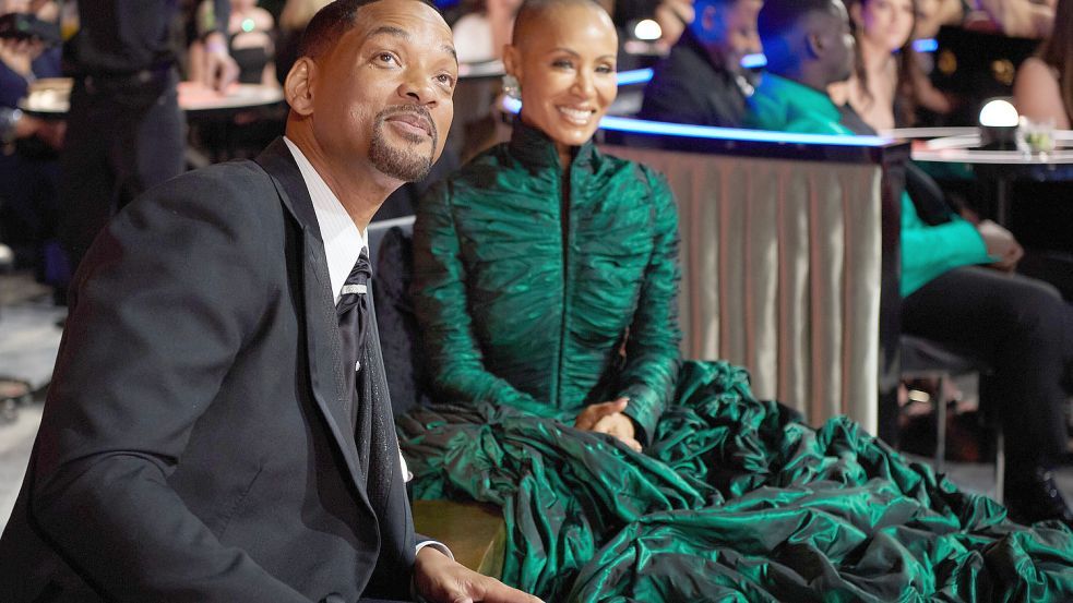 Will Smith und Jada Pinkett Smith bei der Oscar-Verleihung 2022 im Dolby Theatre in Los Angeles. Foto: imago images/ZUMA Press