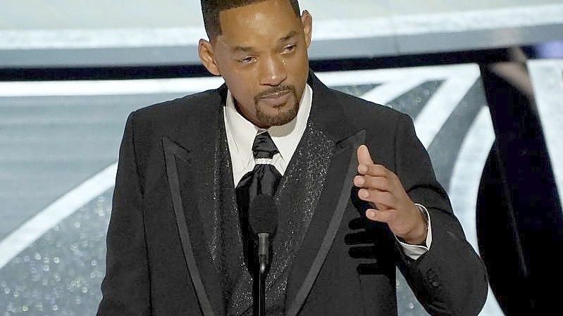 Höhen und Tiefen an nur einem Abend: Will Smith ohrfeigte Chris Rock und gewann einen Oscar. Foto: Chris Pizzello/Invision/AP/dpa