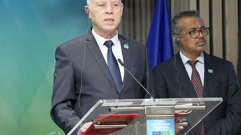 Saied spricht von „Putschversuch“, Beobachter fürchten eine gesellschaftliche Spaltung in Tunesien. Foto: Dario Pignatelli/European Council/dpa