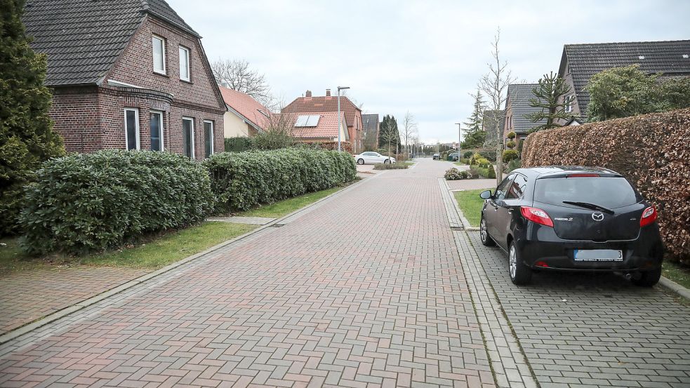 Für den Ausbau der Düfferstraße in Aurich sollten die Anlieger zahlen, was in einigen Fällen vor Gericht endete. Foto: Romuald Banik