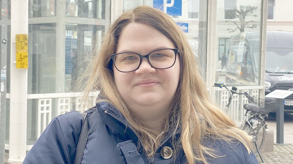 Katrin Lübben (31 Jahre) aus Aurich. Foto: Neelke Harms