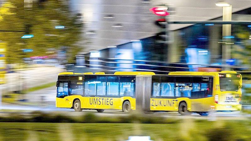 Viele Busse sind 2021 leer geblieben. Foto: Marcel Kusch/dpa