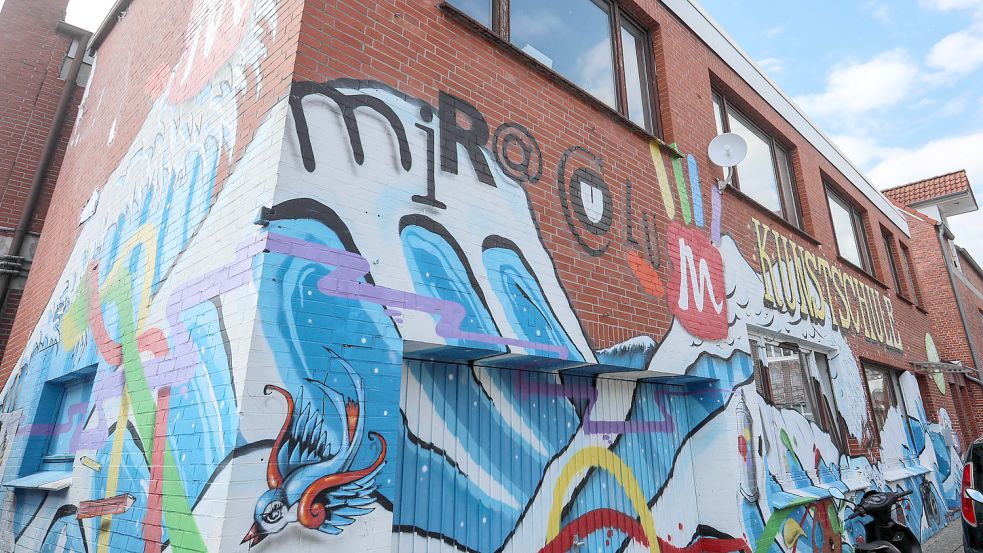 Die Auricher Kunstschule soll umziehen. Foto: Romuald Banik
