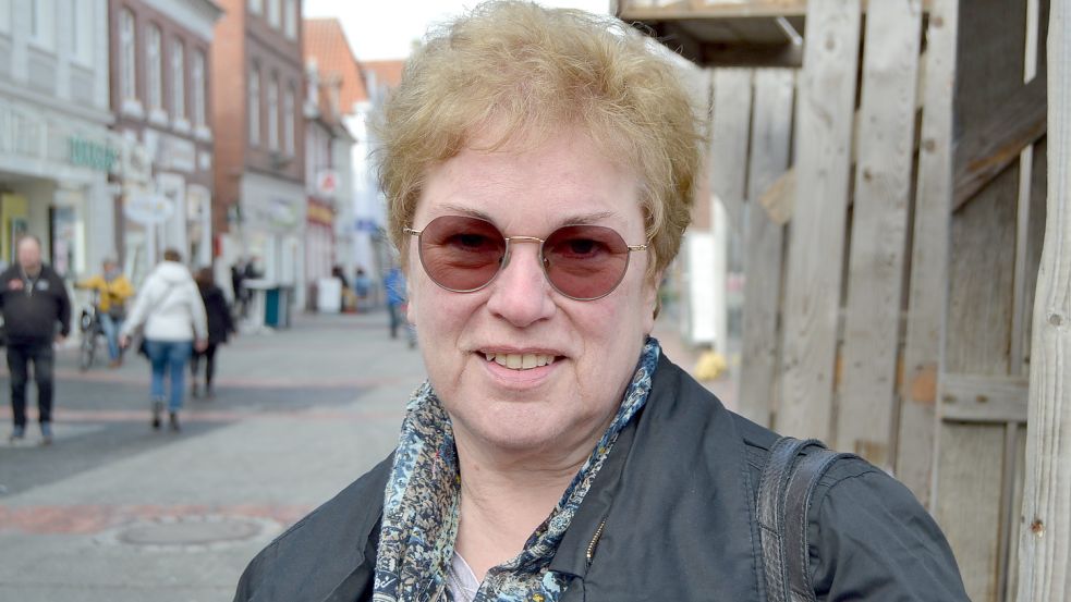 Birgit Reinert (64 Jahre) aus Aurich. Foto: Neelke Harms