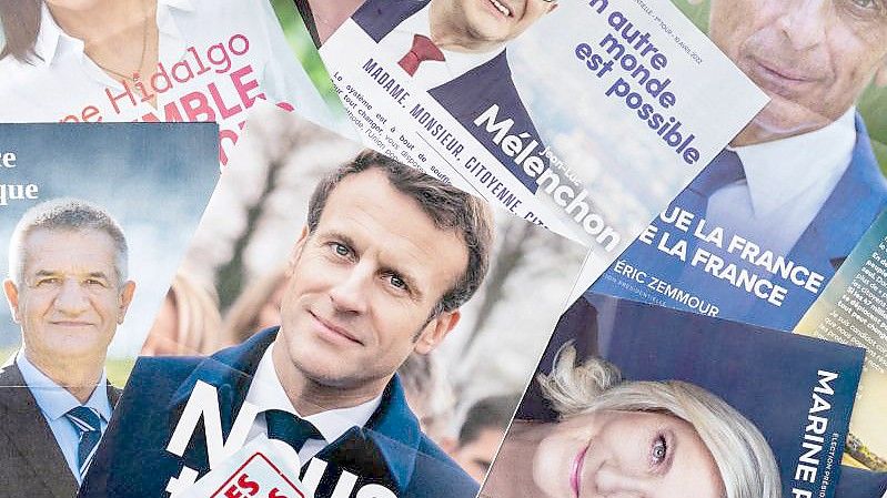 „Was am 24. April auf dem Spiel steht, ist (...) eine Entscheidung für die Zivilisation“: Marine Le Pen. Foto: Francois Mori/AP/dpa