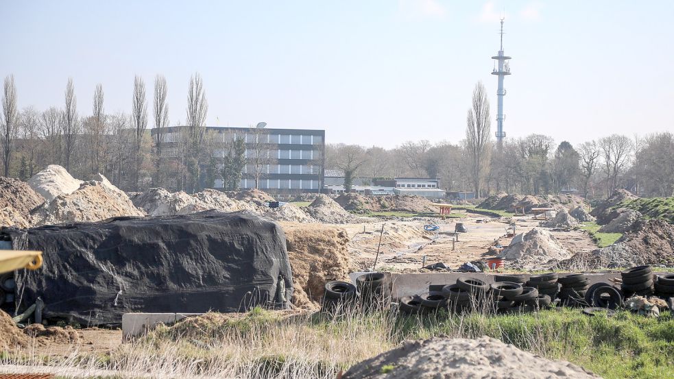 Im neuen Auricher Baugebiet „Im Timp“ wird es noch eine herkömmliche Gasleitung geben. Foto: Romuald Banik