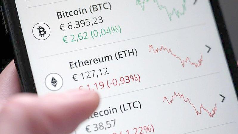 Es wurden 173.600 Einheiten der Kryptowährung Ethereum gestohlen. Foto: Marijan Murat/dpa