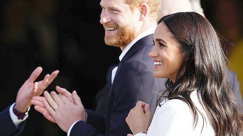 Prinz Harry und Herzogin Meghan in Den Haag, wo sie die Invictus Games besuchen. Foto: Aaron Chown/PA Wire/dpa