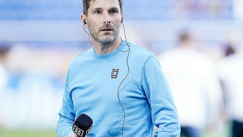 Konnte mit Fürth zumindest einen Punkt bei 1899 Hoffenheim ergattern: Trainer Stefan Leitl. Foto: Uwe Anspach/dpa