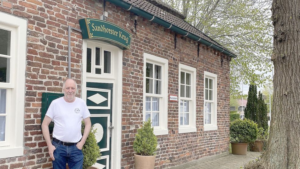 Bernhard Böden kaufte die Gaststätte „Sandhorster Krug“ im Jahr 2018. Foto: Neelke Harms