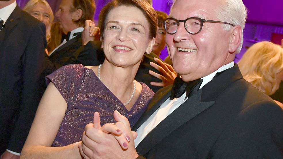 Diesmal nicht beim Presseball: Bundespräsident Steinmeier und seine Frau Elke Büdenbender. Foto: Jens Kalaene