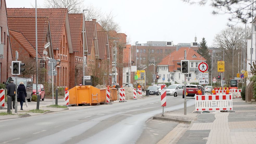 Die Fockenbollwerkstraße wird ab diesem Sommer grundlegend umgestaltet. Foto: Romuald Banik