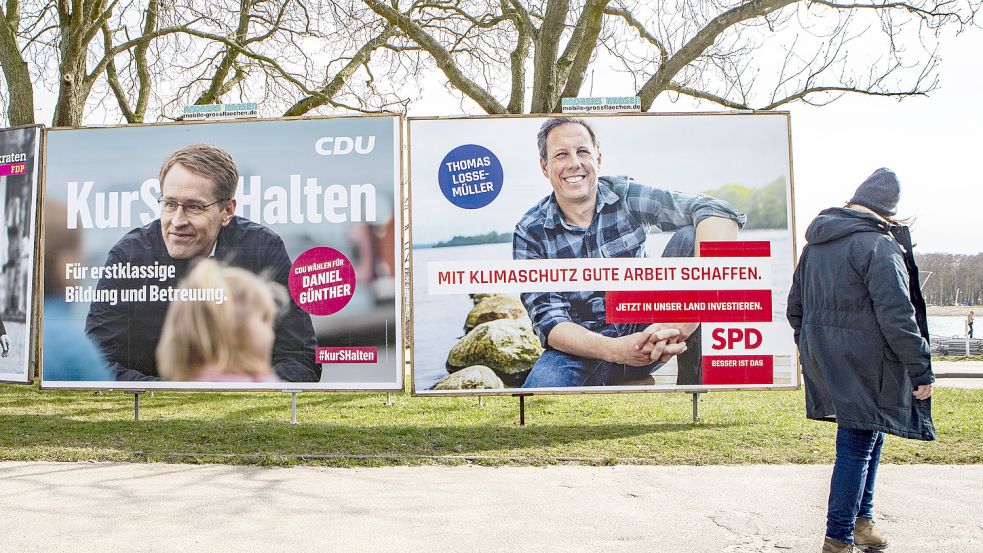 Am Sonntag wählt Schleswig-Holstein einen neuen Landtag. Foto: imago images/Manngold