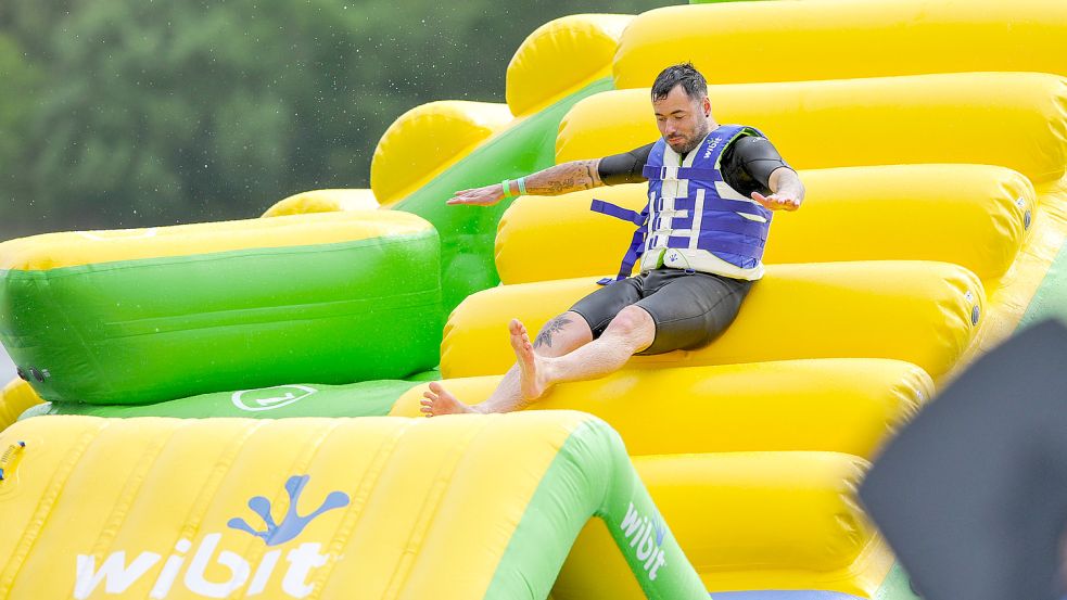 Der Aquapark wurde im vorigen Jahr eröffnet. Er soll auch weiterhin ohne Badesee-Eintrittskarten erreichbar sein. Foto: Stephan Friedrichs