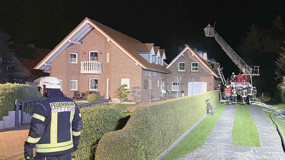 Die Feuerwehr war in Ludwigsdorf im Einsatz. Foto: Pascal Coordes/Feuerwehr