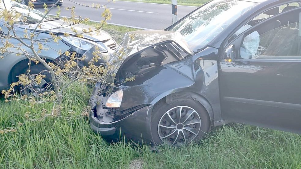 Beide Autos wurden bei dem Unfall schwer beschädigt. Foto: privat