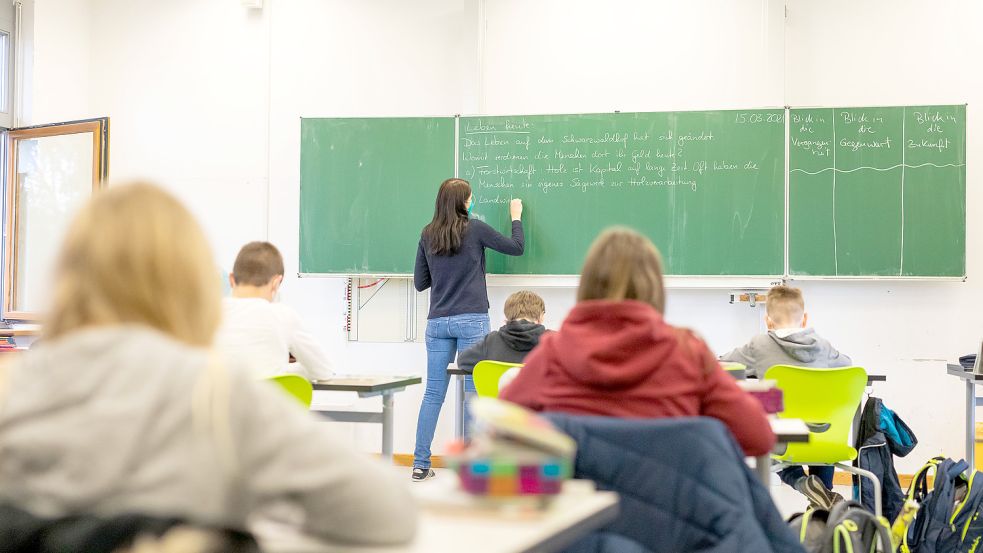 Wie viele Schüler werden im Sommer an der IGS in Moorhusen eingeschult? Diese Frage beschäftigt aktuell die Verantwortlichen. Foto: Philipp von Ditfurth