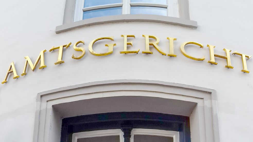 Der Prozess wird vor dem Amtsgericht Aurich verhandelt. Foto: Romuald Banik