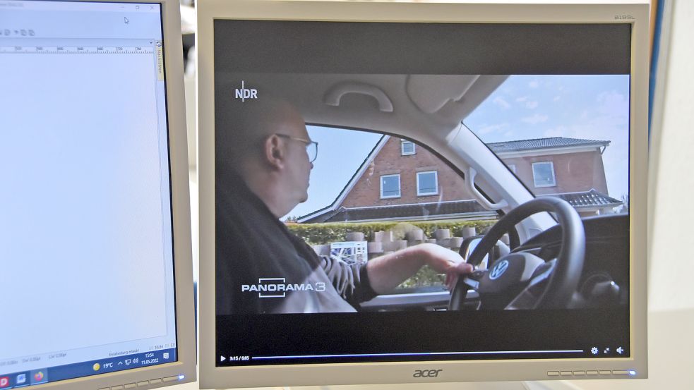 Umstritten: In dem Beitrag für „Panorama 3“ zeigte der NDR Aufnahmen des Sitzes der Firmengruppe Saathoff in Leezdorf und nannte deren Namen. Foto: Thomas Dirks