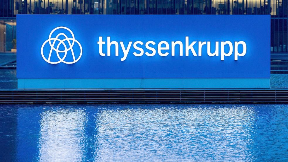 Der Hauptsitz von Thyssenkrupp in Essen. Foto: Rolf Vennenbernd/dpa