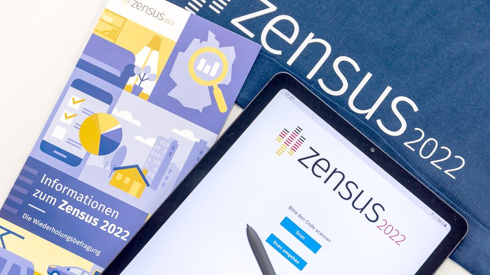 Die Befragung „Zensus 2022“ hat begonnen.Foto: DPA