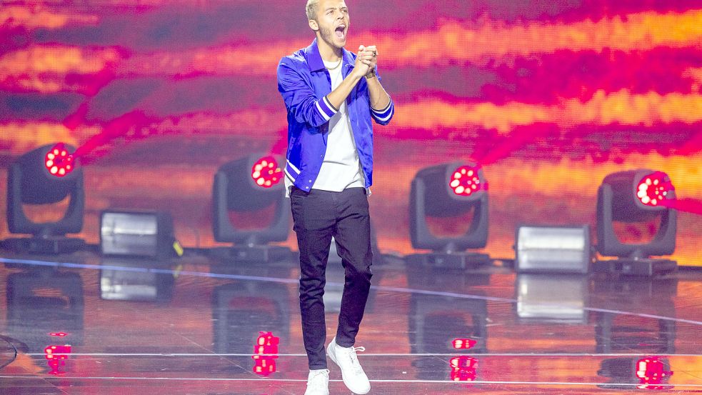Malik Harris landete mit seinem Song „Rockstars“ beim Eurovision Song Contest auf dem letzten Platz. Foto: dpa/Jens Büttner