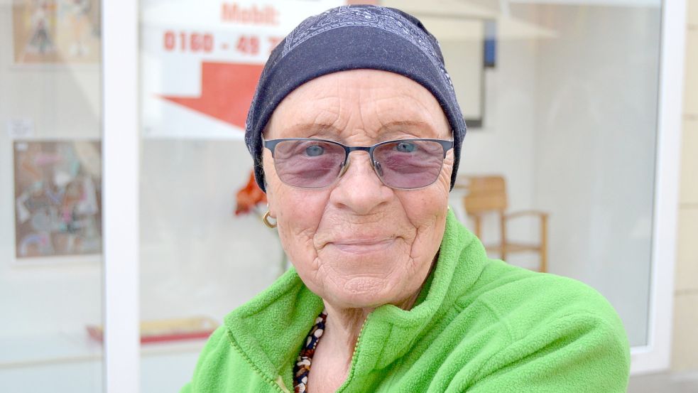 Anni Fleßner (78 Jahre alt) aus Rahe. Foto: Neelke Harms