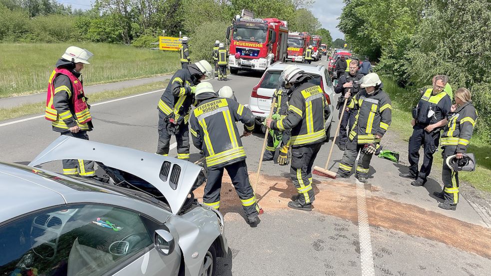 Die Feuerwehr war im Einsatz. Foto: Feuerwehr