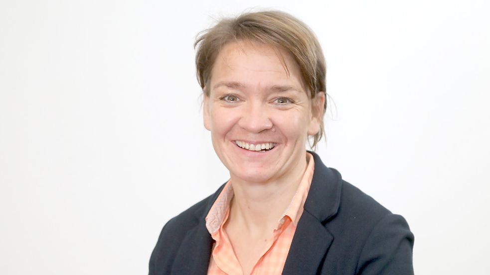 Die CDU-Landtagskandidatin Saskia Buschmann aus Aurich. Foto Romuald Banik