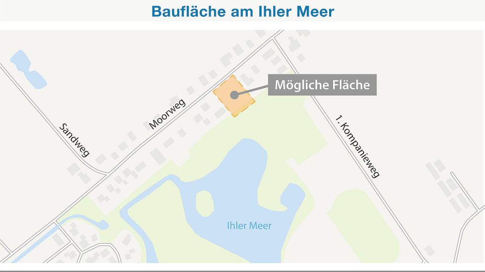 Die Grafik zeigt, wo die Häuser gebaut werden könnten.