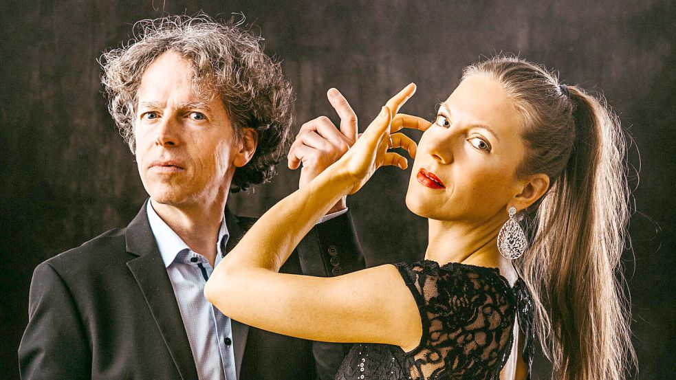 Die Macher des Musikalischen Sommers: Julia Maria Müller und Iwan König. Foto: Babett Ehrt