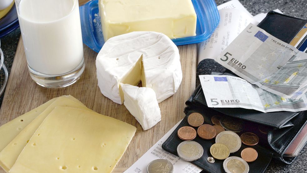 Die Preise für Milchprodukte sind in den vergangenen Wochen gestiegen. Foto: DPA
