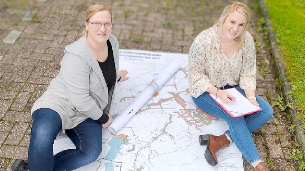 Antje Borchert (links) und Nadine Tragust. Foto: Martina Dirksen