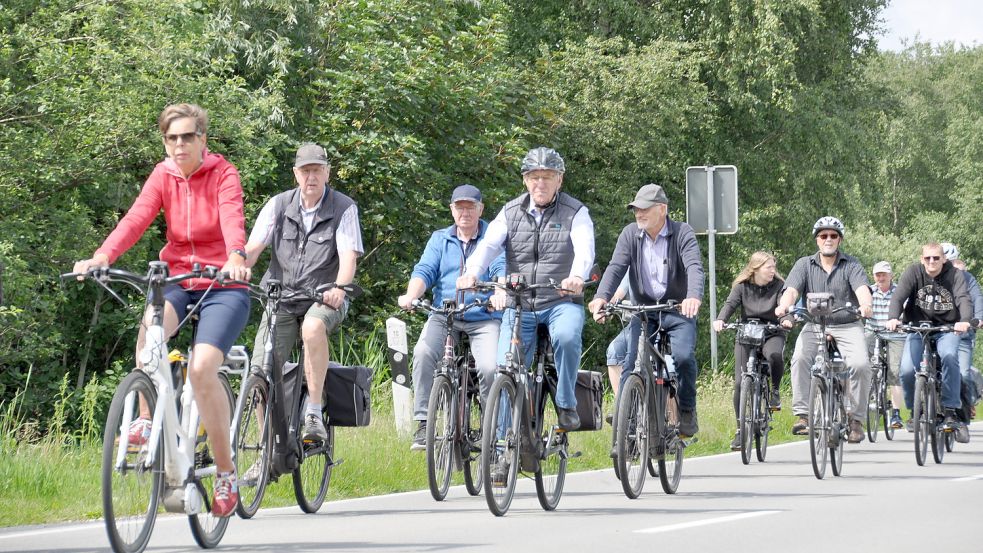 An der Kreisstraße 111 nach Simonswolde gibt es ebenfalls keinen Radweg. Foto: Kim Hüsing
