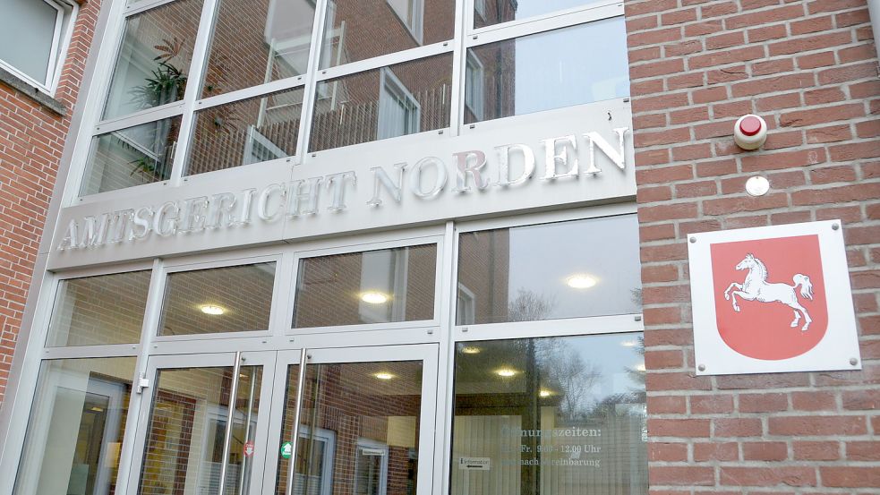 Vor dem Schöffengericht am Amtsgericht Norden musste sich der Marienhafer verantworten. Foto: Thomas Dirks