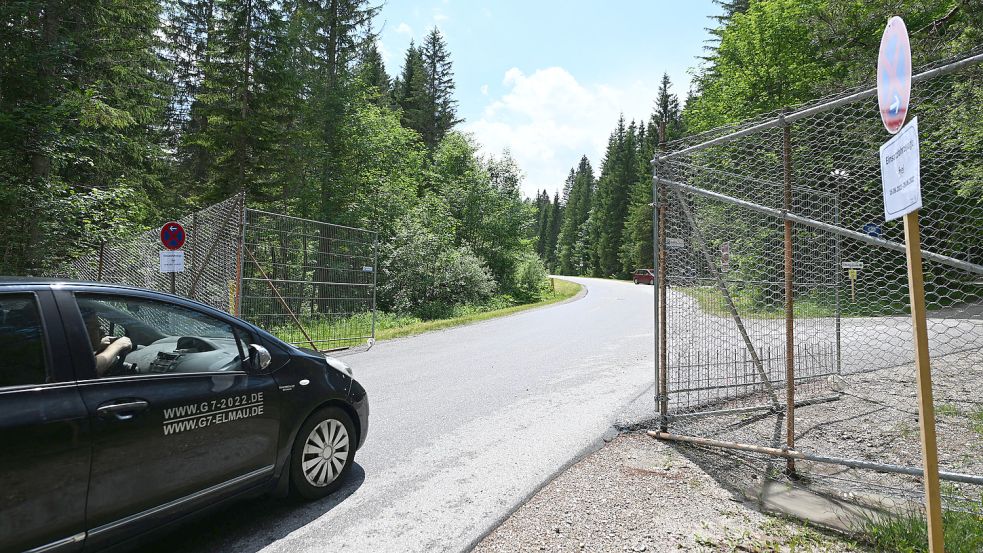 Vor G7 -Gipfel 2022 Foto: Angelika Warmuth