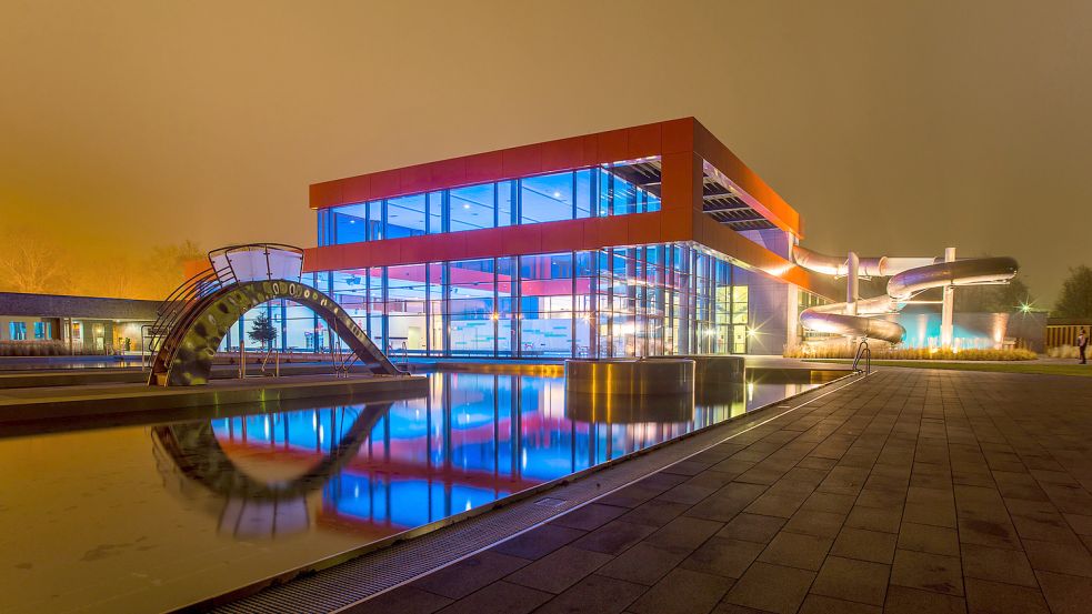 Bäder wie das De Baalje sind Energiefresser. Eine Abschaltung ist mit Rücksicht auf die Technik aber nicht überall von jetzt auf gleich möglich. Foto: Romuald Banik